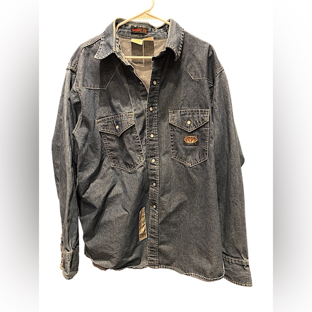 Rasco Fire Resistant FR Denim Jacket Size 46